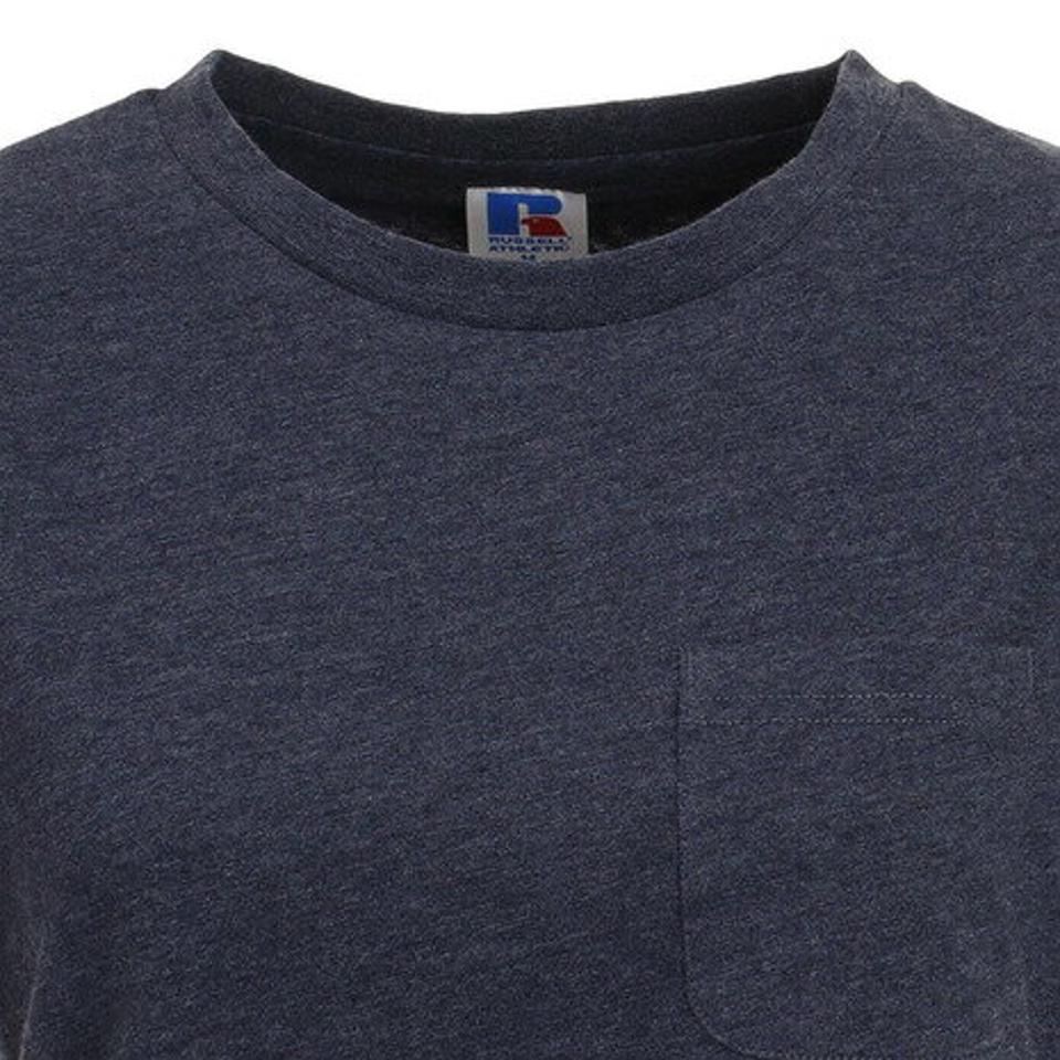 ラッセル（RUSSELL）（レディース）Tシャツ レディース 半袖 NUBLEND ポケット RBL21S1007 NVY