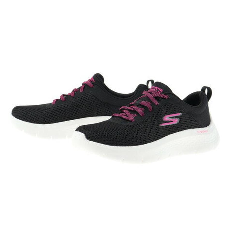 スケッチャーズ（SKECHERS）（レディース）ゴーウォークフレックス アラニ GO WALK FLEX ALANI ブラックピンク 124952W-BKHP レディース シューズ スニーカー