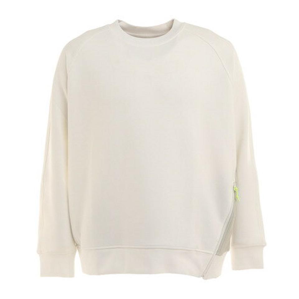 ウィッテム（HUITIEME）（メンズ）長袖シャツ メンズ ハイブリット裾ジップスリットプルオーバー 191-36210