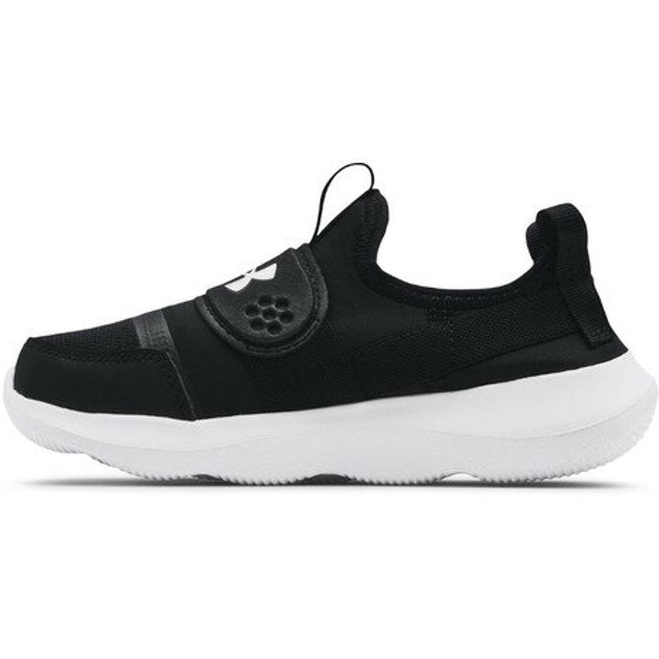 【4/15 24h限定 エントリー＆対象3店舗以上買い回りで最大P10倍！】アンダーアーマー（UNDER ARMOUR）（キッズ）ジュニア ランニングシューズ 黒 ランプレー 3024211 001 ブラック スニーカー