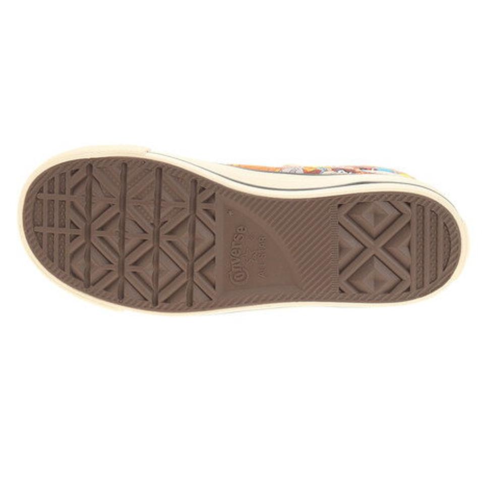 【6/5 24h限定 エントリー＆対象4店舗買い回りで最大P10倍！】コンバース（CONVERSE）（キッズ）ジュニア スニーカー シューズ チャイルド オールスターN スペースジャム CHILD ALL STAR N SPACE JAM オレンジ 37301280