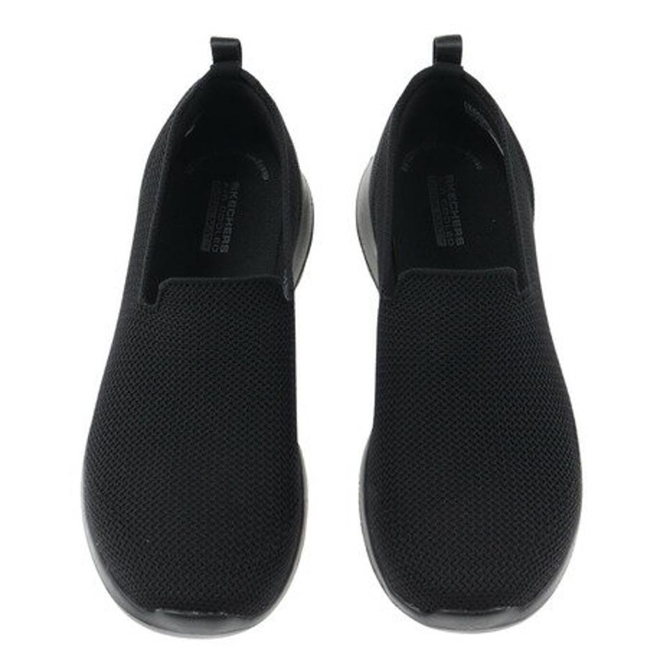 スケッチャーズ（SKECHERS）（レディース）レディース スニーカー ゴーウォークジョイ GO WALK JOY ブラック ネイビー 124187