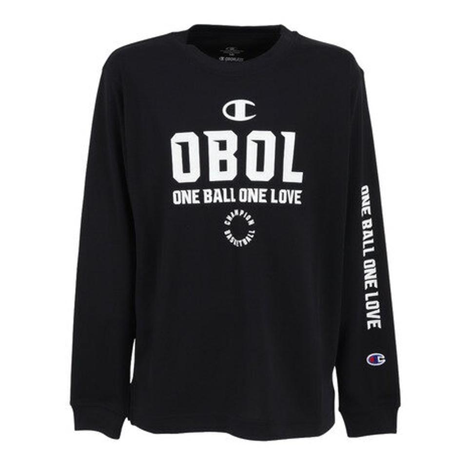 チャンピオン（CHAMPION） バスケットボールウェア ロンT ジュニア MINI 長袖Tシャツ CK-WB422 090 （キッズ）