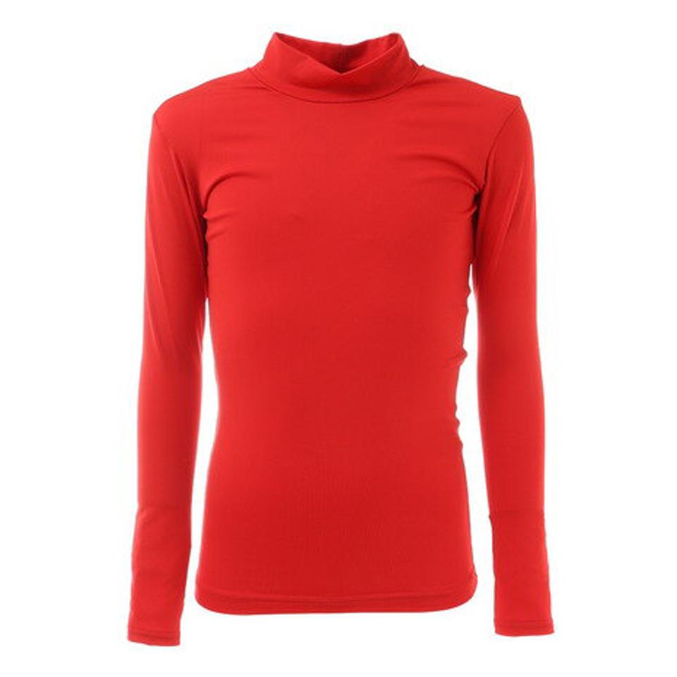 エックスティーエス(XTS)(キッズ)野球 アンダーシャツ ジュニア ストレッチハイネック長袖シャツ 724G6ES4170 RED.