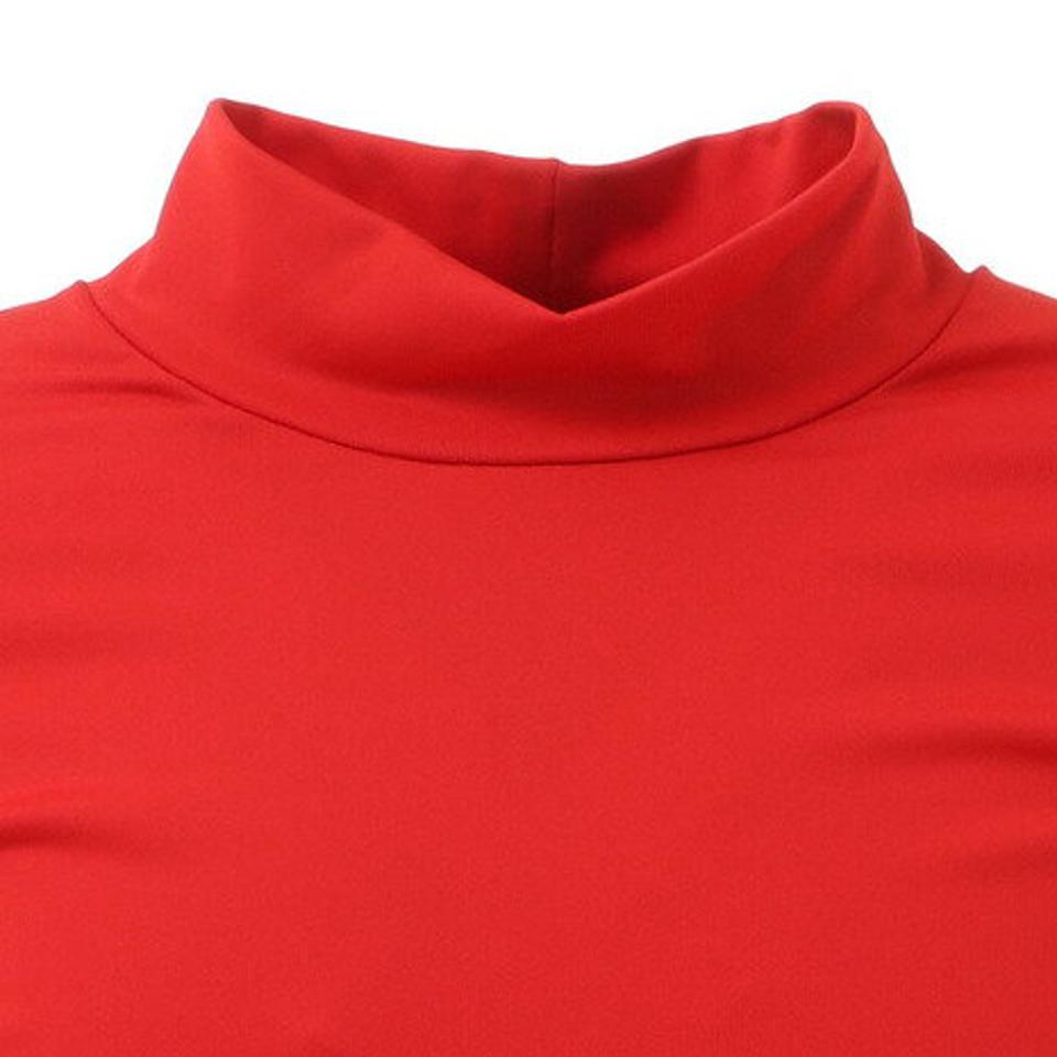 エックスティーエス(XTS)(キッズ)野球 アンダーシャツ ジュニア ストレッチハイネック長袖シャツ 724G6ES4170 RED.