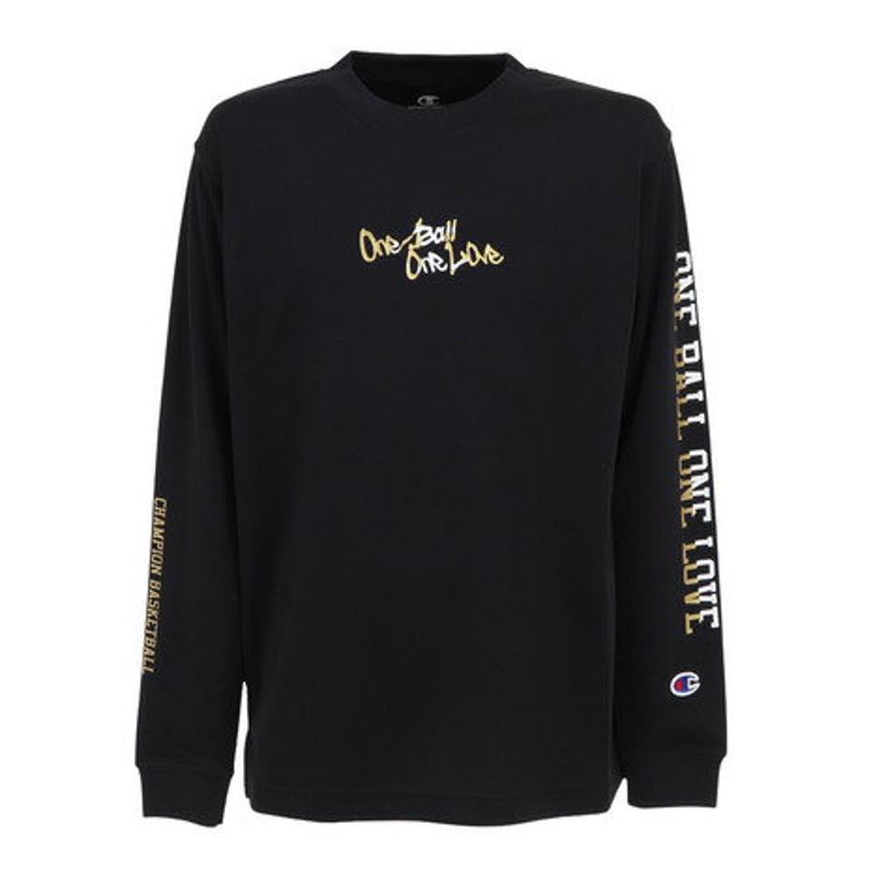 チャンピオン（CHAMPION） バスケットボールウェア ロンT ジュニア MINI 長袖Tシャツ CK-WB421 090 （キッズ）