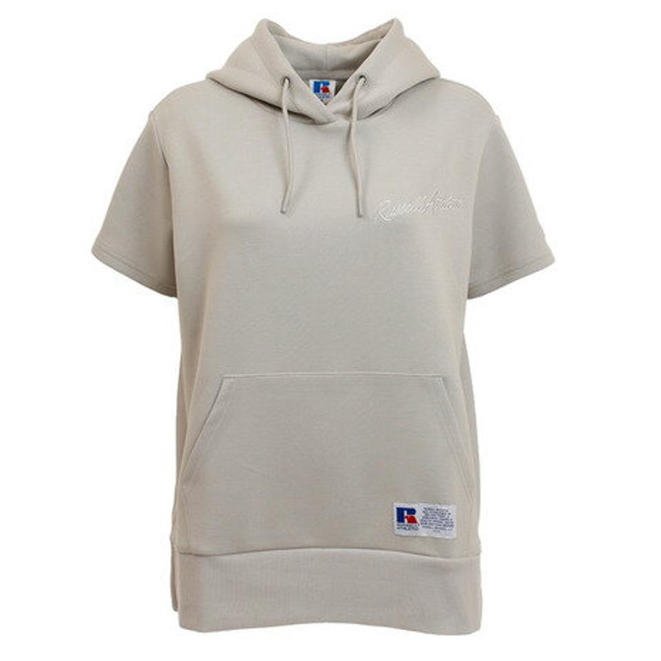 ラッセル（RUSSELL） 吸水速乾 Dri-POWER フーディ 半袖Tシャツ RBL21S1003 LGRY （レディース）