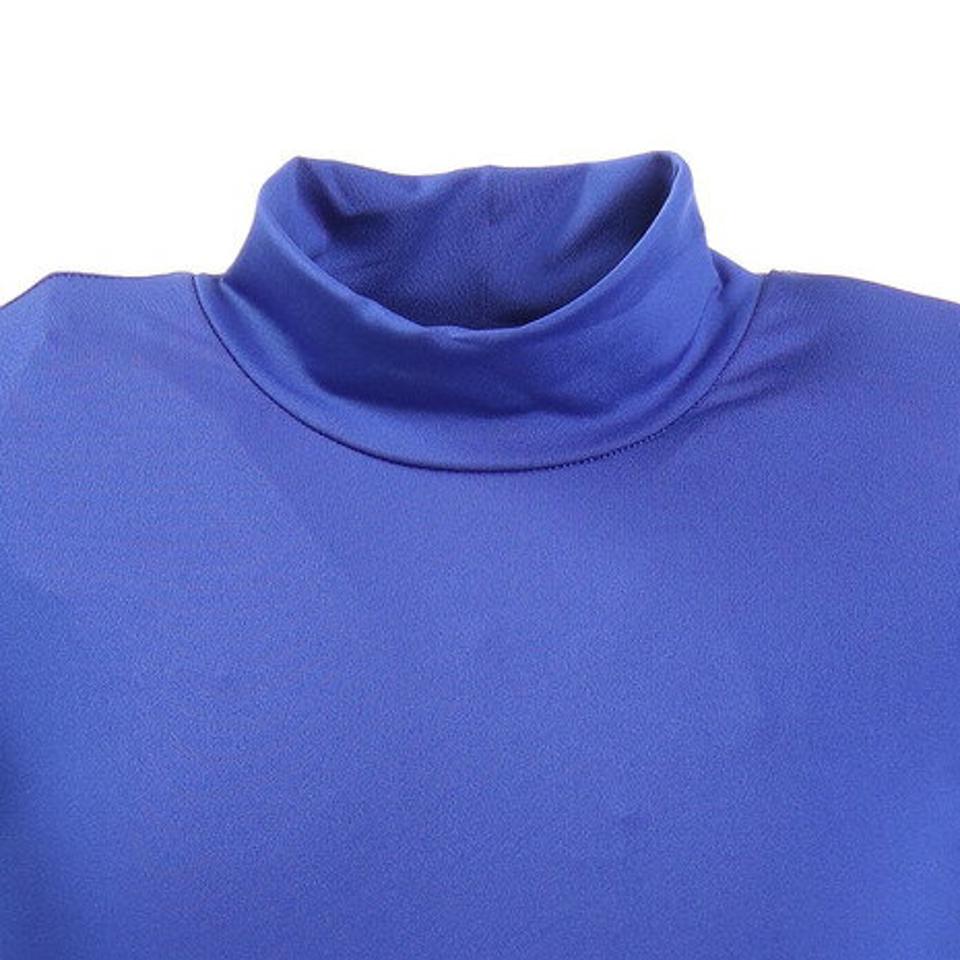 エックスティーエス(XTS)(キッズ)野球 ジュニア ストレッチハイネック長袖アンダーシャツ 724G6ES4170 BLU.