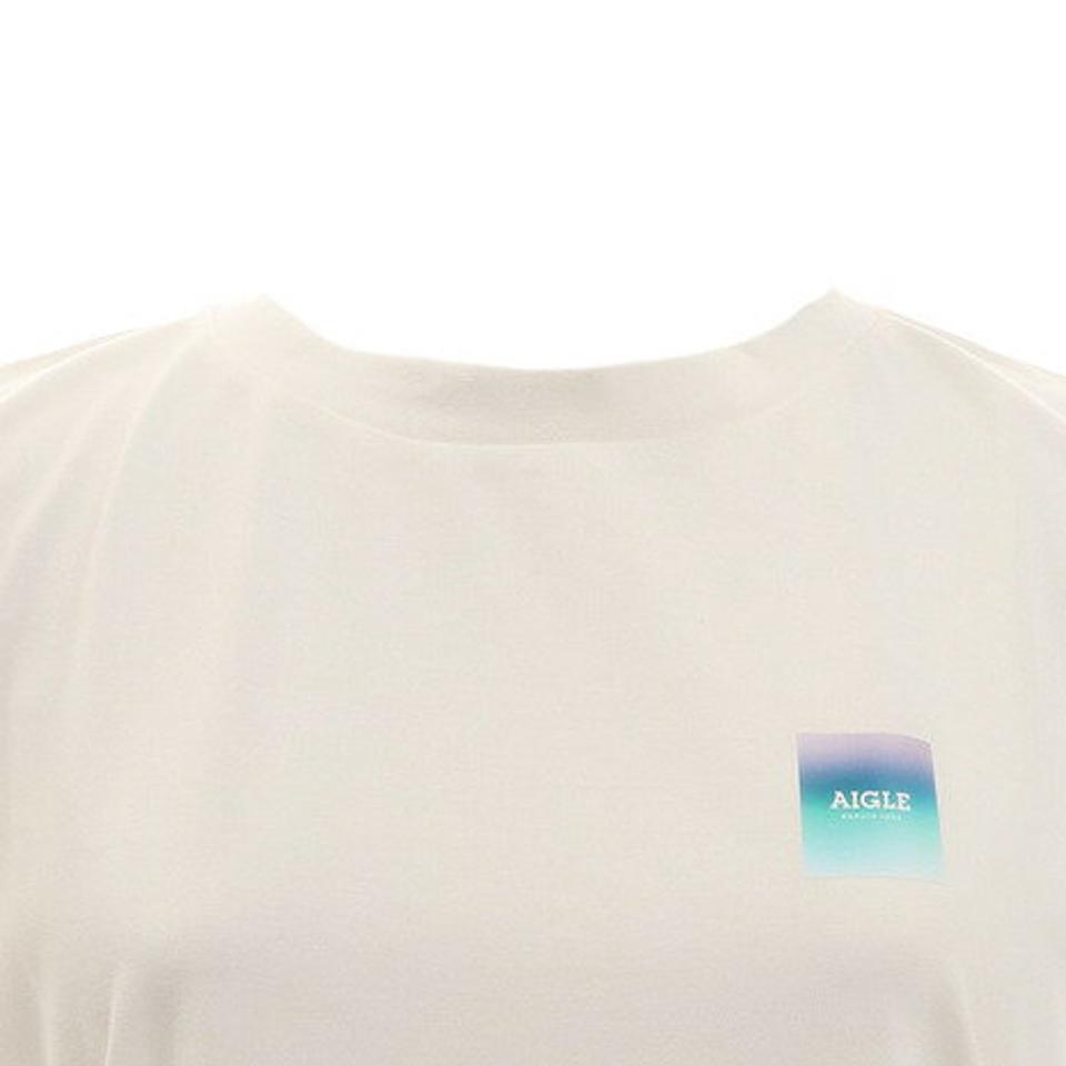 エーグル（AIGLE）（レディース）半袖Tシャツ ドライミックス ロゴTシャツ ZTF074J-001