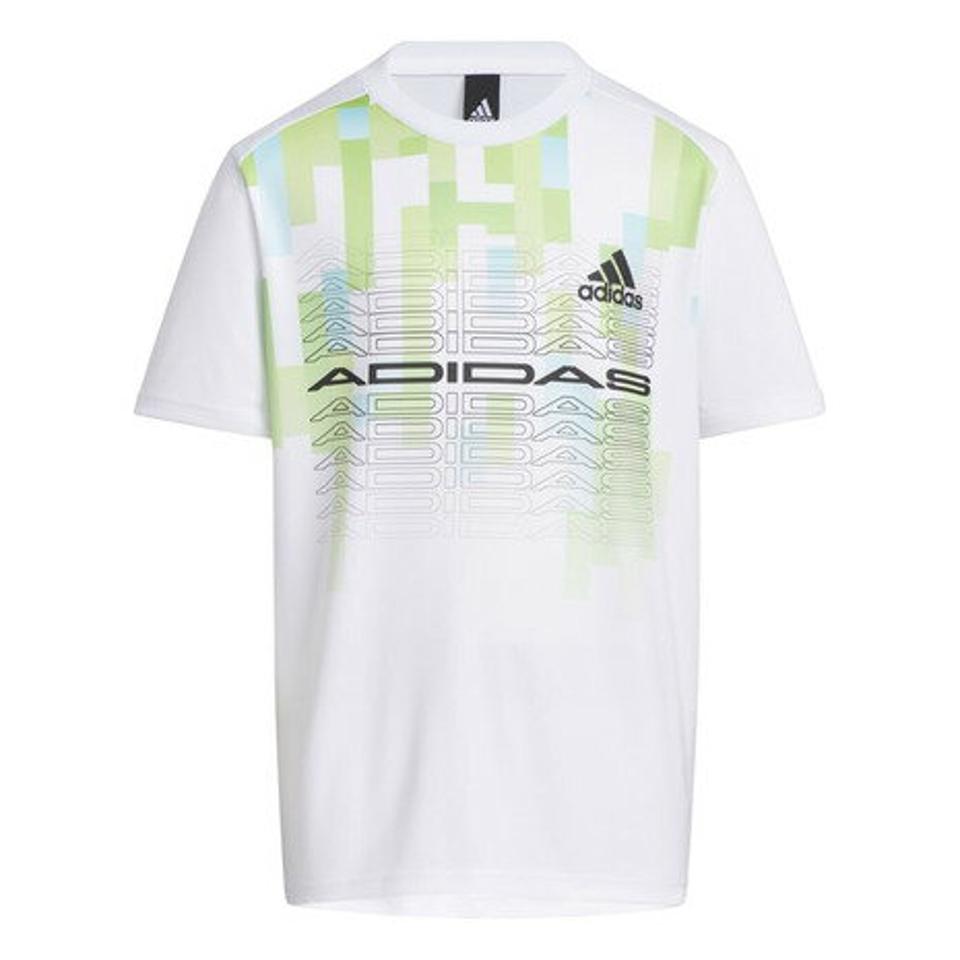 【6/5 アディダス対象品限定！エントリー＆3点買い回りで最大P10倍】アディダス（adidas）（キッズ）ジュニア ライト 半袖Tシャツ VS961-HE2558