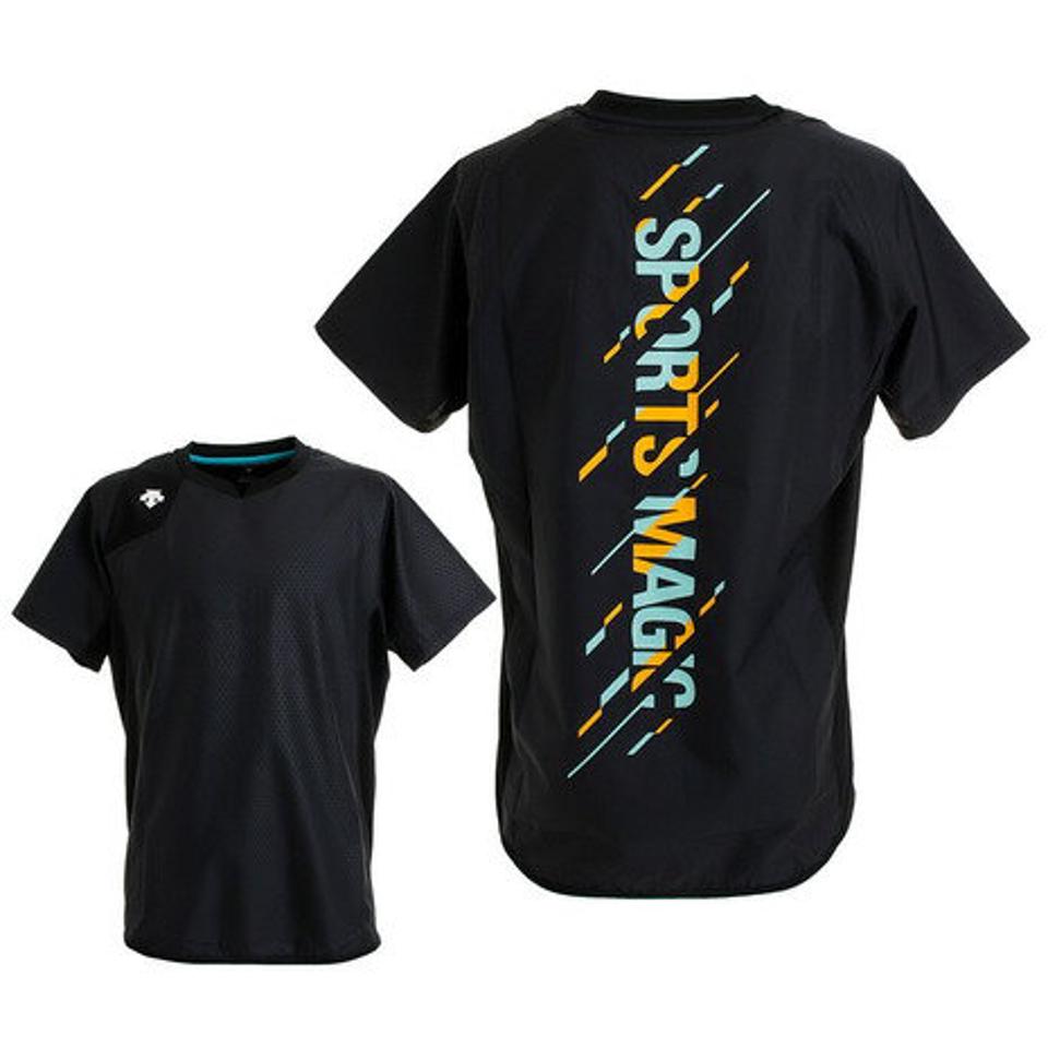 デサント（DESCENTE） ピステ 半袖Tシャツ DVUPJK31 BK （メンズ、レディース）