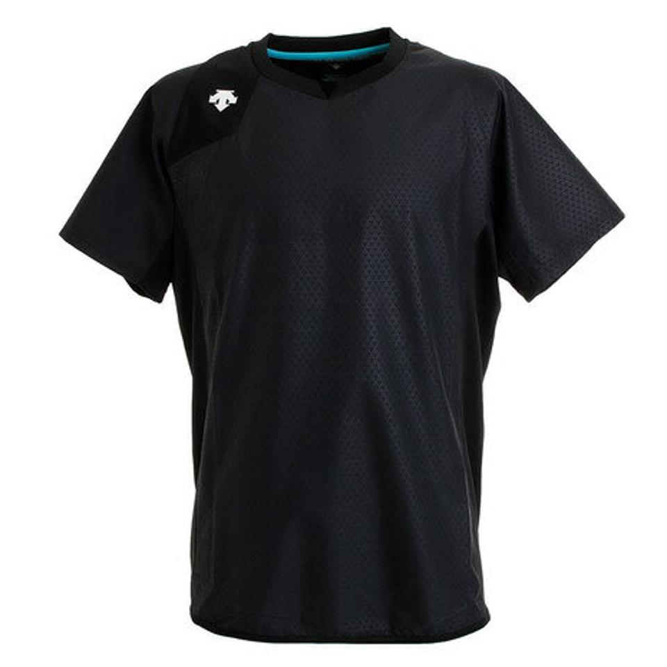 デサント（DESCENTE） ピステ 半袖Tシャツ DVUPJK31 BK （メンズ、レディース）