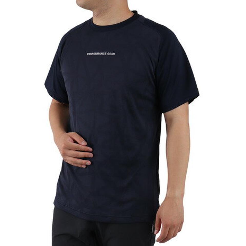 パフォーマンスギア（PG）（メンズ）Tシャツ メンズ 半袖 ドライ 吸汗速乾 バスケ 751PG0ES8200 NVY バスケットボール ウェア