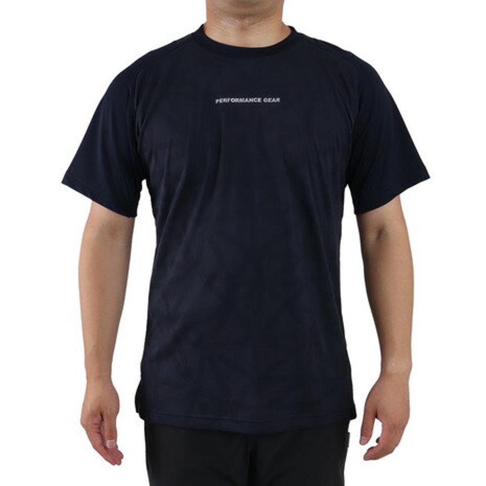 パフォーマンスギア（PG）（メンズ）Tシャツ メンズ 半袖 ドライ 吸汗速乾 バスケ 751PG0ES8200 NVY バスケットボール ウェア