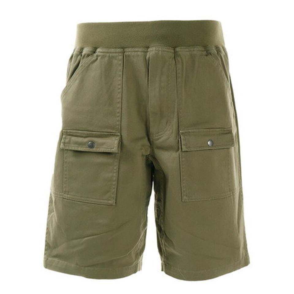 ホールアース(Whole Earth)(メンズ)WAISTRIB イージーショートパンツ WE2HJC02 OLV