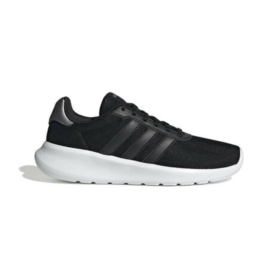 アディダス（adidas）（レディース）ライト レーサー 3.0 ブラック 黒 LWO23-GY0699 スニーカー スポーツシューズ ジョギング ウォーキング カジュアル 運動