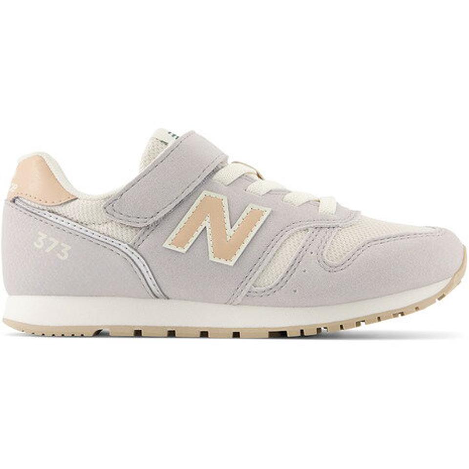 【20%OFFクーポン 27日まで】ニューバランス（new balance） YV373 グレー YV373RI2M ジュニア スニーカー スポーツシューズ カジュアル 子供靴 運動 マジックテープ （キッズ）