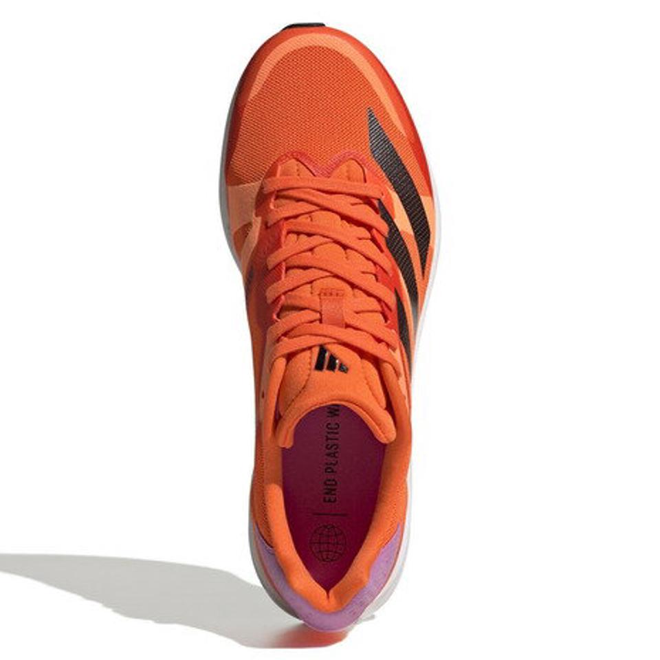 【20%OFFクーポン対象！6/11まで】アディダス（adidas）（メンズ、レディース）ランニングシューズ アディゼロ RC 4 オレンジ GX6663 ADIZERO スニーカー トレーニング 軽量 クッション性