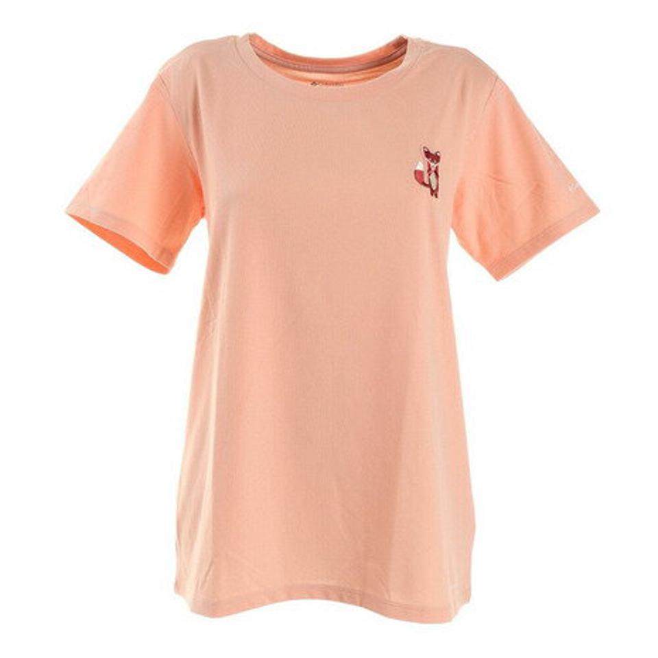 コロンビア（Columbia）（レディース）半袖Tシャツ アルパインウェイ ショートスリーブTシャツ AR1553 870 ピンク