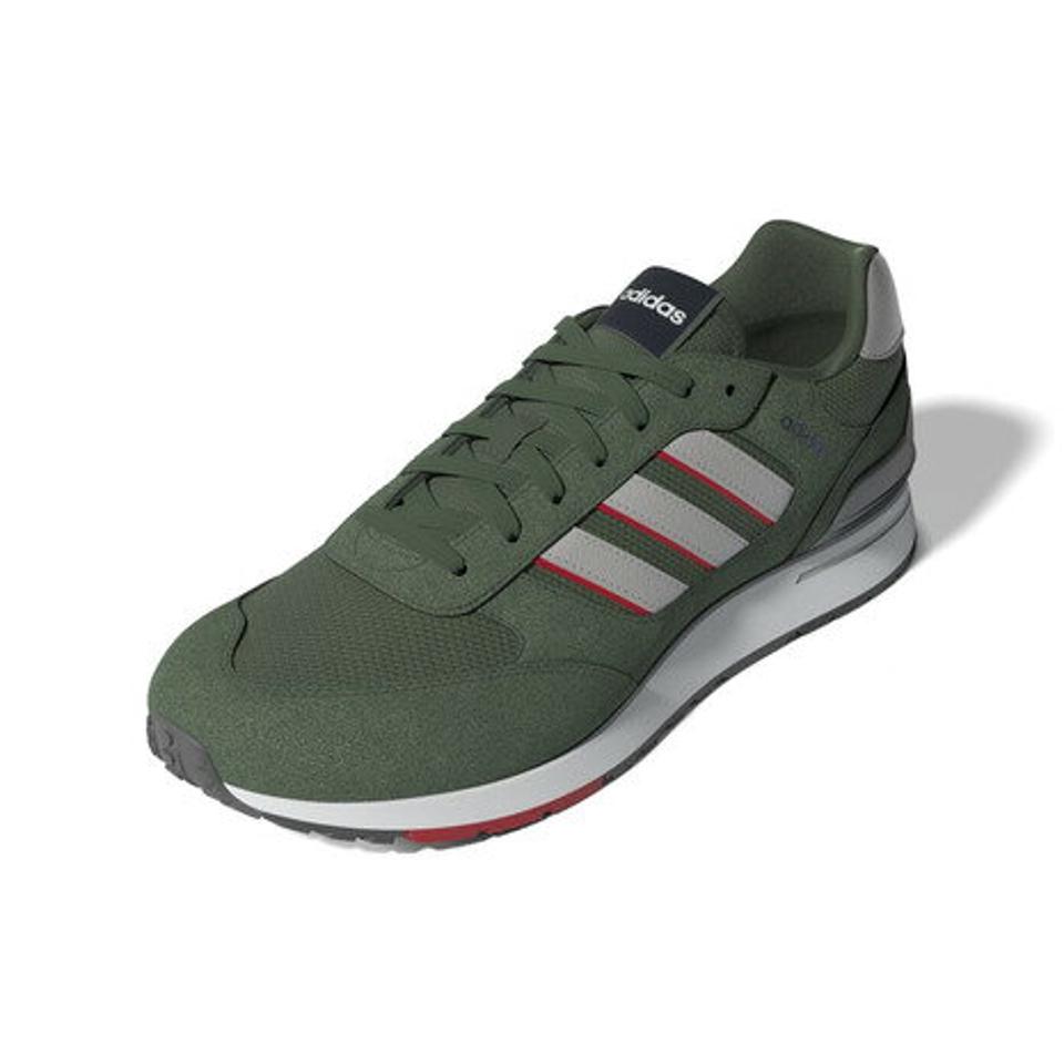 アディダス（adidas）（メンズ）ラン RUN 80s グリーン 緑 LLA03-GX4337 スニーカー スポーツシューズ カジュアル シンプル ストライプ 通勤 通学 運動 靴
