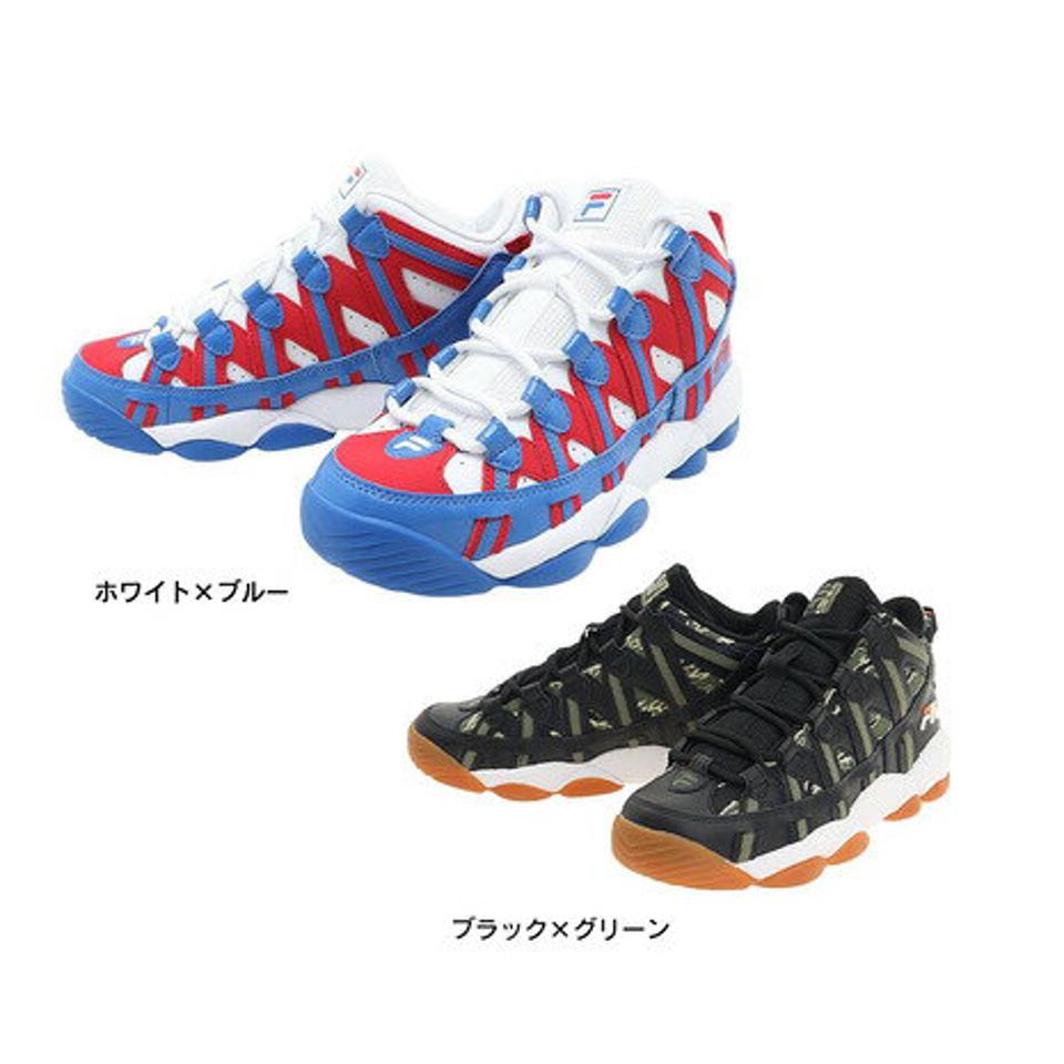 フィラ（FILA）（メンズ） スタックハウス スパゲティー ホワイトブルー ブラックグリーン 1BM01268 メンズ スニーカー シューズ