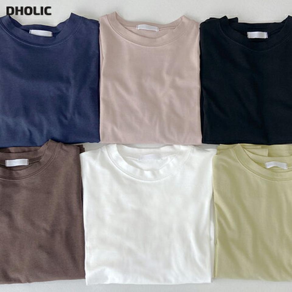 【マラソン特価】モダール混ステッチTシャツ・t03296 レディース 【tops】トップス Tシャツ 長袖 ロンT 単色 無地 シンプル ベーシック ラウンドネック ステッチ モダール 大人 カジュアル ピンク ネイビー 紺 茶色 黄色 春 秋 韓国ファッション