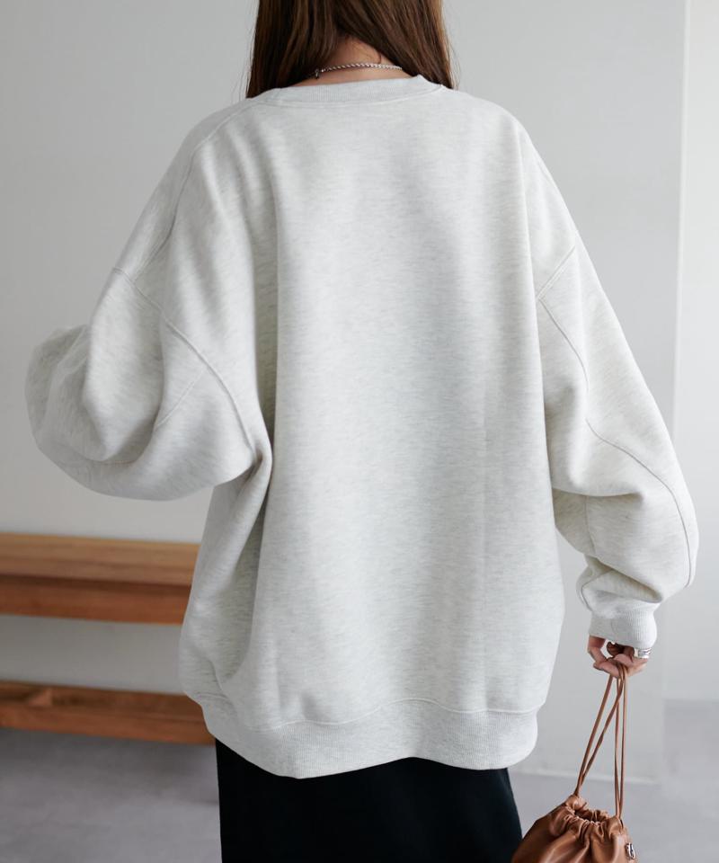 【WEB限定】刺繍ロゴビッグスウェット