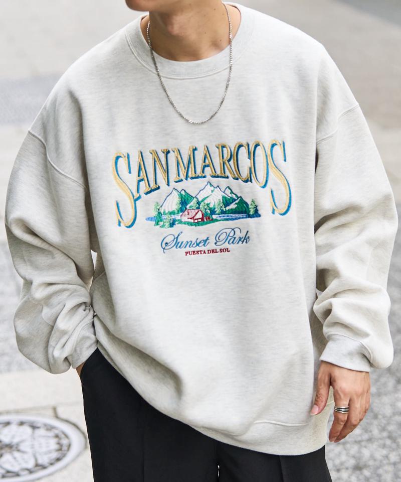 【WEB限定】刺繍ロゴビッグスウェット