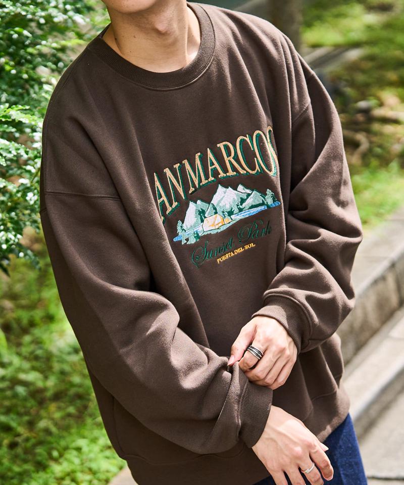 【WEB限定】刺繍ロゴビッグスウェット
