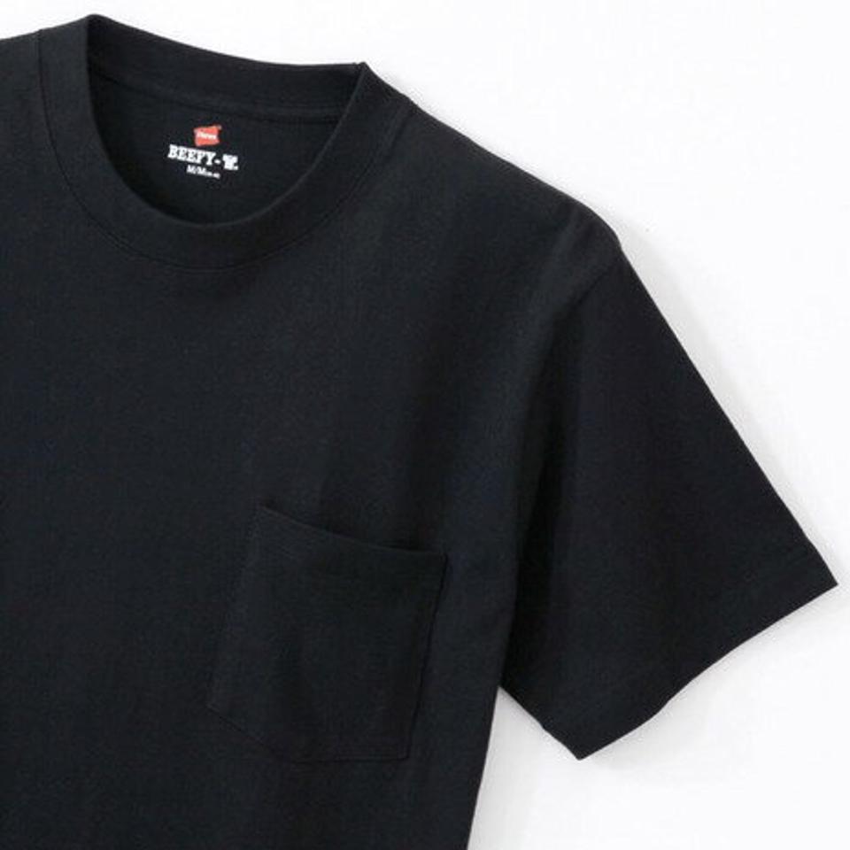 ヘインズ(Hanes)(メンズ)メンズ BEEFY-T ポケット半袖Tシャツ H5190 090X オンライン価格