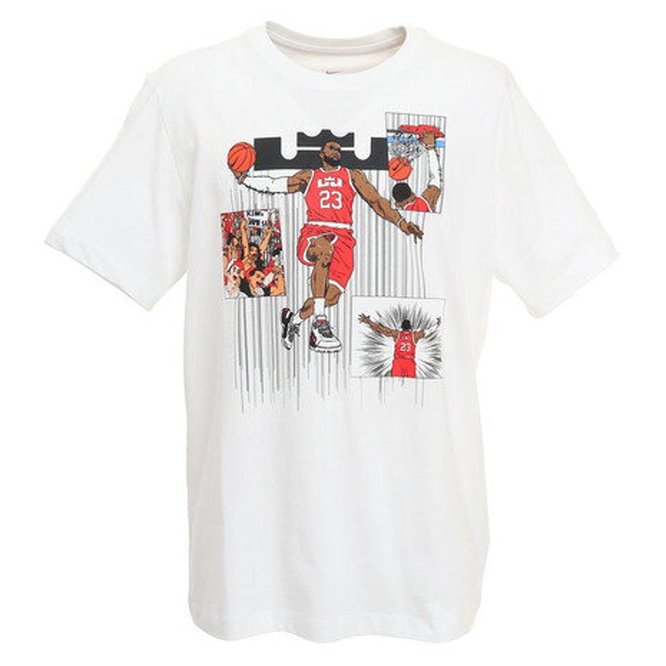 ナイキ（NIKE） バスケットボールウェア レブロン マンガ ロゴ Tシャツ DD0789-100