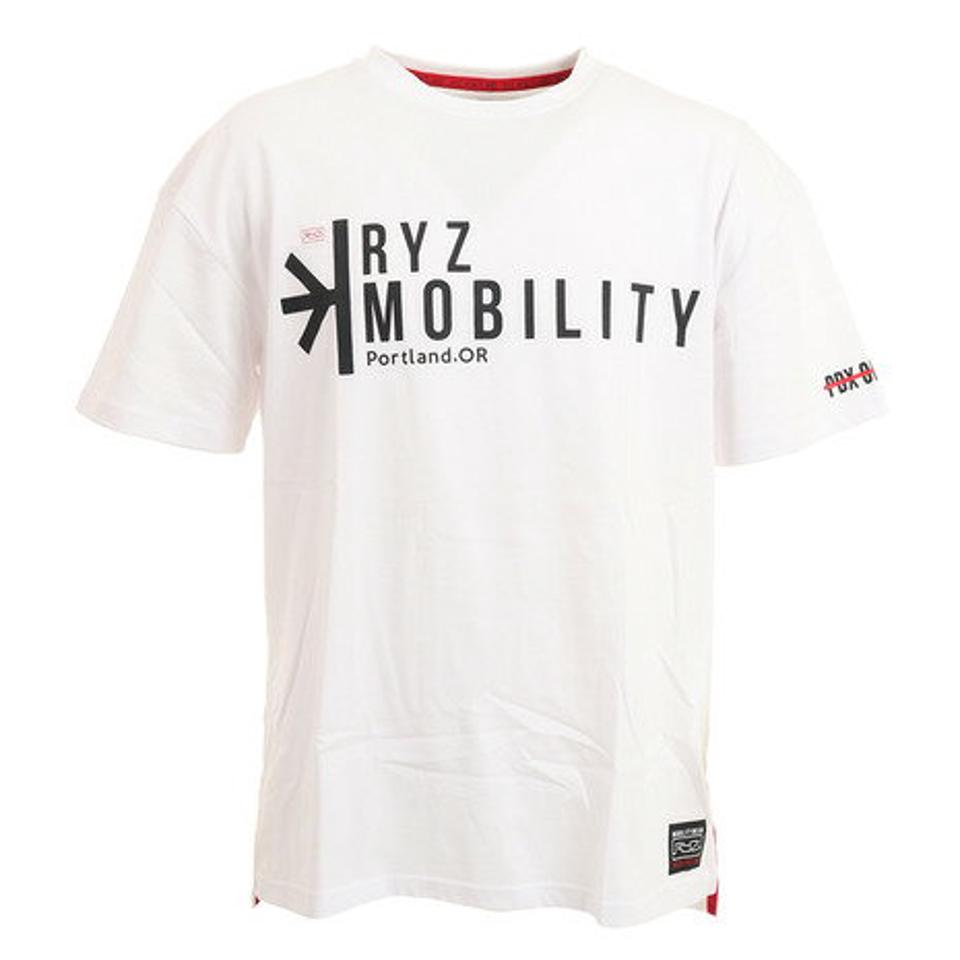 ライズ（RYZ） Tシャツ メンズ 半袖 BOUNDS ICON 751R9CD1060 WHT バスケットボール ウェア （メンズ）