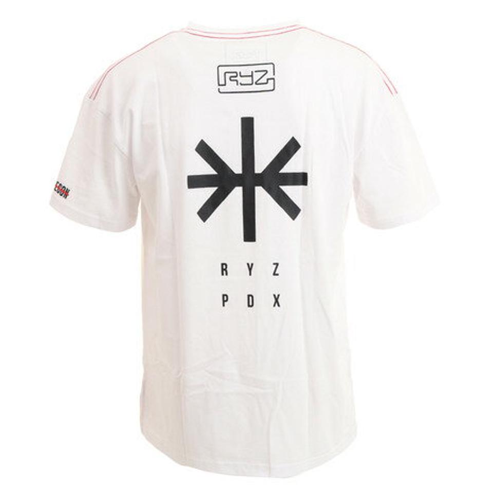 ライズ（RYZ） Tシャツ メンズ 半袖 BOUNDS ICON 751R9CD1060 WHT バスケットボール ウェア （メンズ）