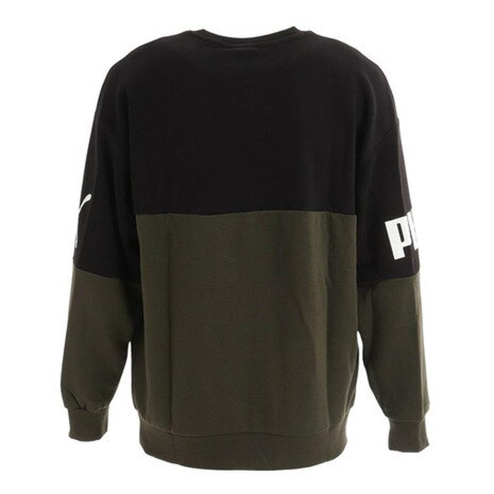 プーマ（PUMA）（メンズ）裏毛 スウェット トレーナー POWER オーバーサイズ クルー 671879