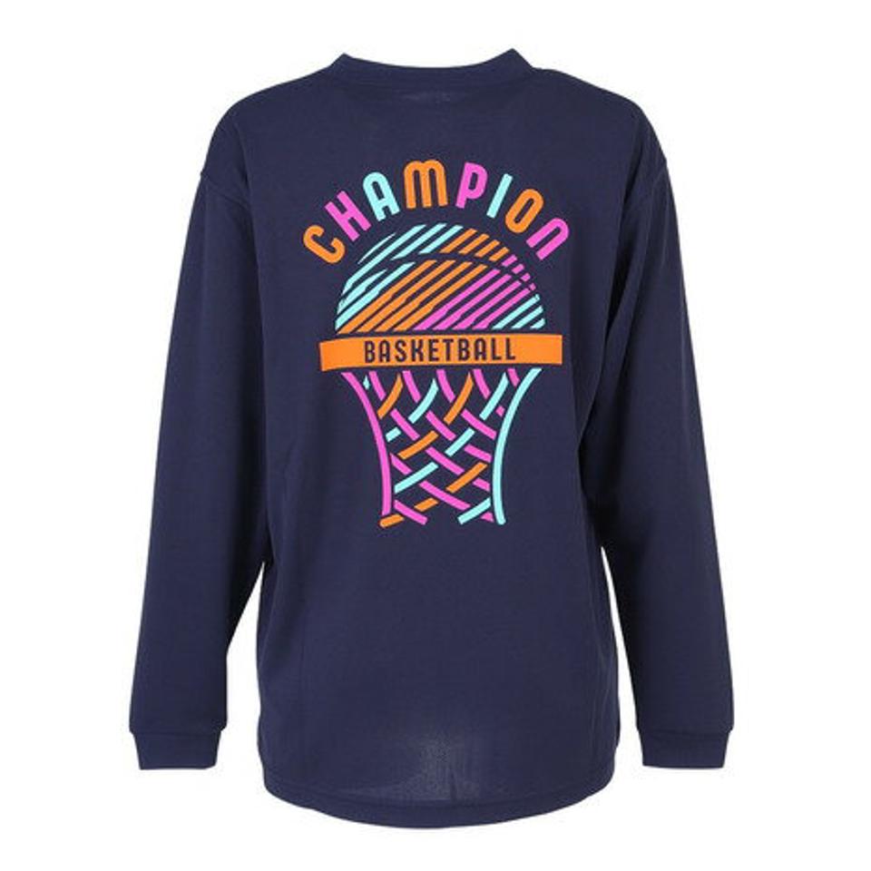 チャンピオン（CHAMPION）（レディース）バスケットボールウェア ロンT ロングスリーブTシャツ CW-WB415