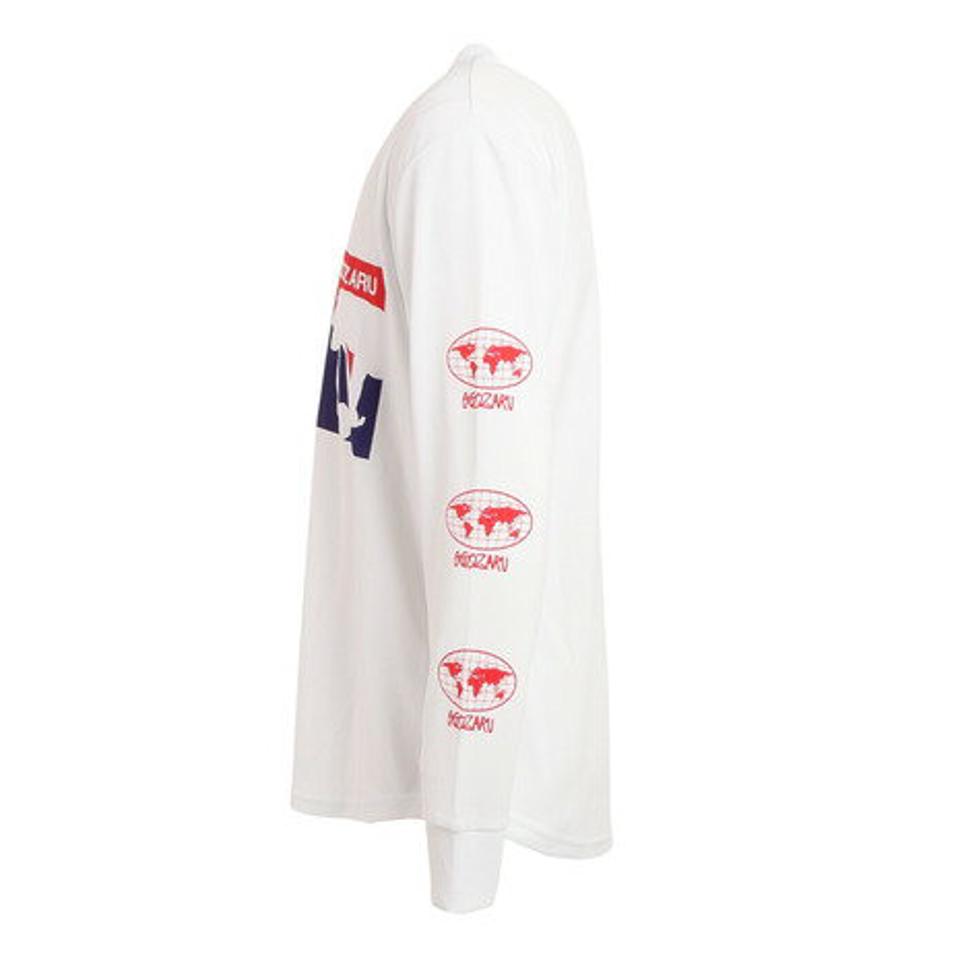 【10%OFFクーポン 10/20まで】エゴザル（EGOZARU） バスケットボールウェア マップ アイコンズ ロングスリーブTシャツ EZLT-F2216-025 （メンズ）