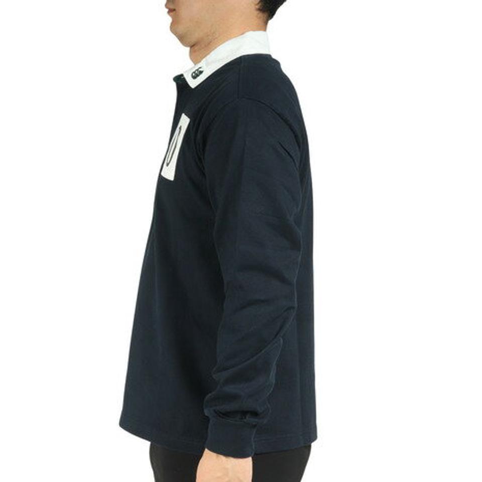 【10/26 10:00〜10/28 23:59迄 エントリー&対象3店舗買い回りで最大P10倍!】カンタベリー(canterbury) ロングスリーブラガーシャツ RA42524 29 (メンズ)