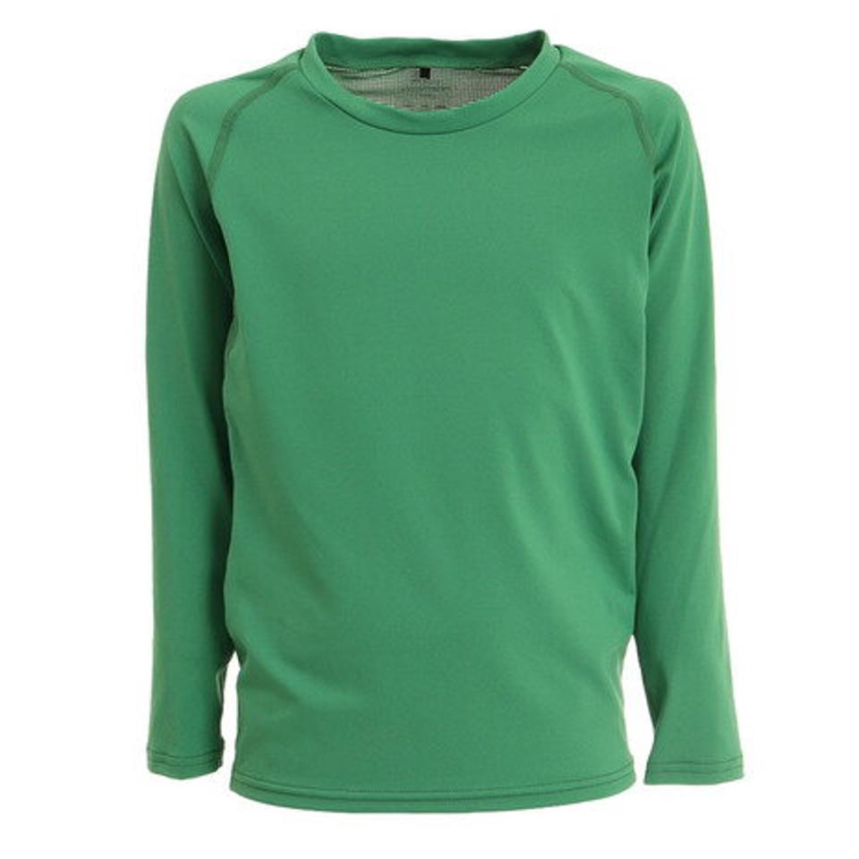 デュアリグ(DUARIG)(キッズ)サッカーウェア ジュニア ドライプラス 抗菌 ストレッチ丸首シャツ 742D1ES5711 GRN 速乾