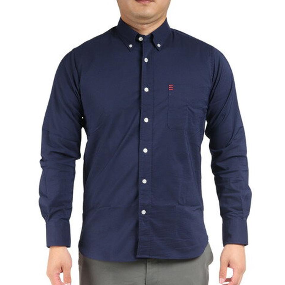 カンタベリー(canterbury)(メンズ)ロングスリーブ ストレッチボタンダウンシャツ RA42522 29