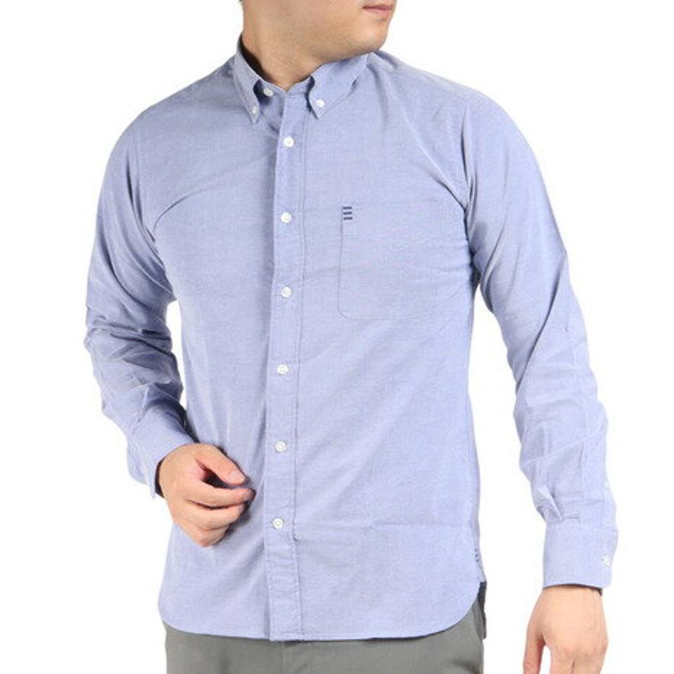 【10/26 10:00〜10/28 23:59迄 エントリー&対象3店舗買い回りで最大P10倍!】カンタベリー(canterbury) ロングスリーブ ストレッチボタンダウンシャツ RA42522 27 (メンズ)