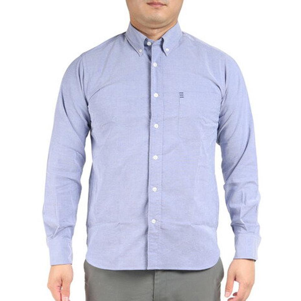 【10/26 10:00〜10/28 23:59迄 エントリー&対象3店舗買い回りで最大P10倍!】カンタベリー(canterbury) ロングスリーブ ストレッチボタンダウンシャツ RA42522 27 (メンズ)