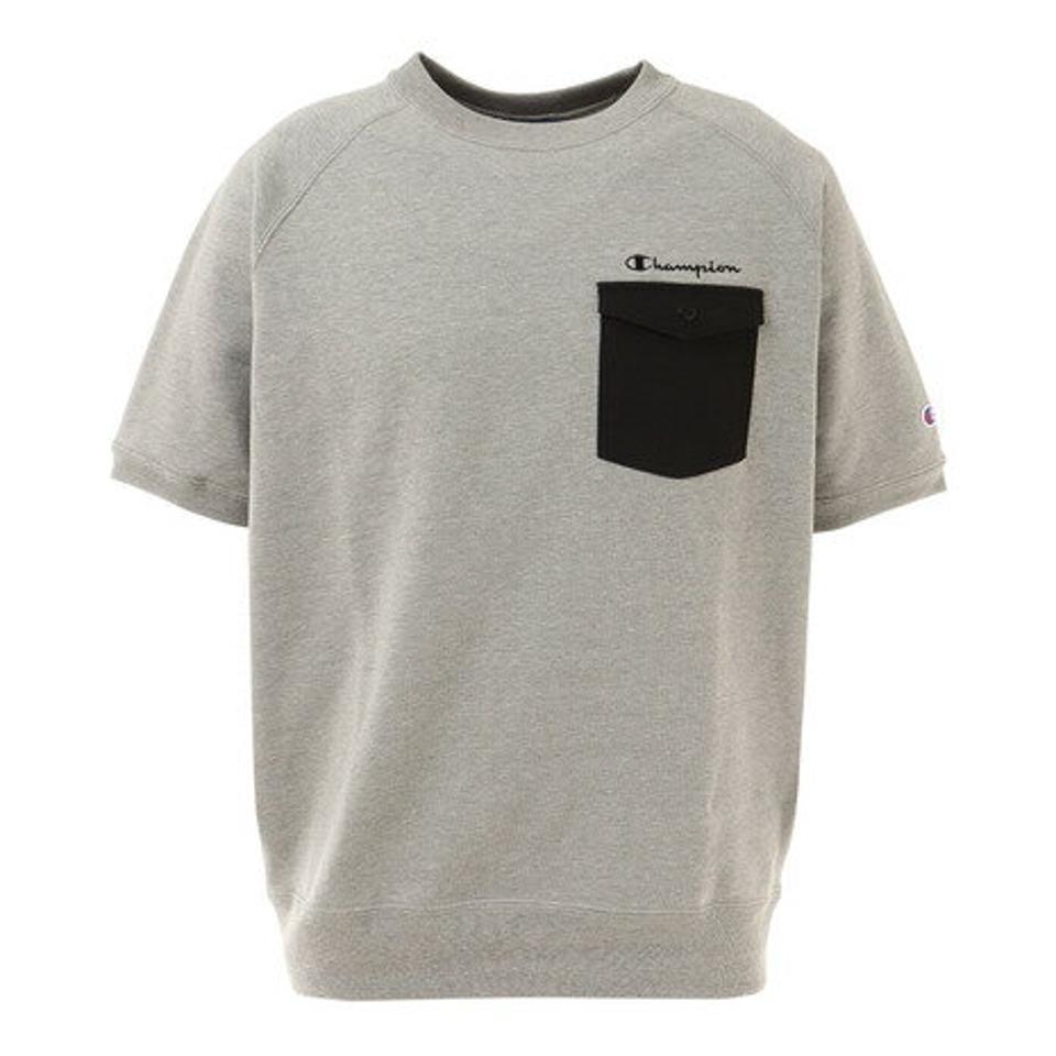 チャンピオン-ヘリテイジ（CHAMPION-HERITAGE）（メンズ）ラグランショートスリーブクルーネックスウェットシャツ C8-TS001 070