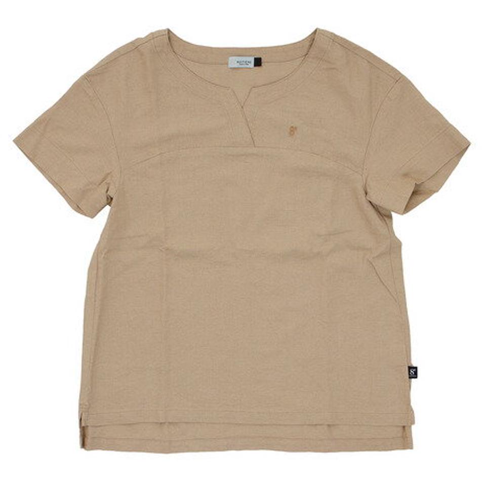 ウィッテム（HUITIEME） LINEN KEY NECK プルオーバー HU20SNS864209BEG （レディース）
