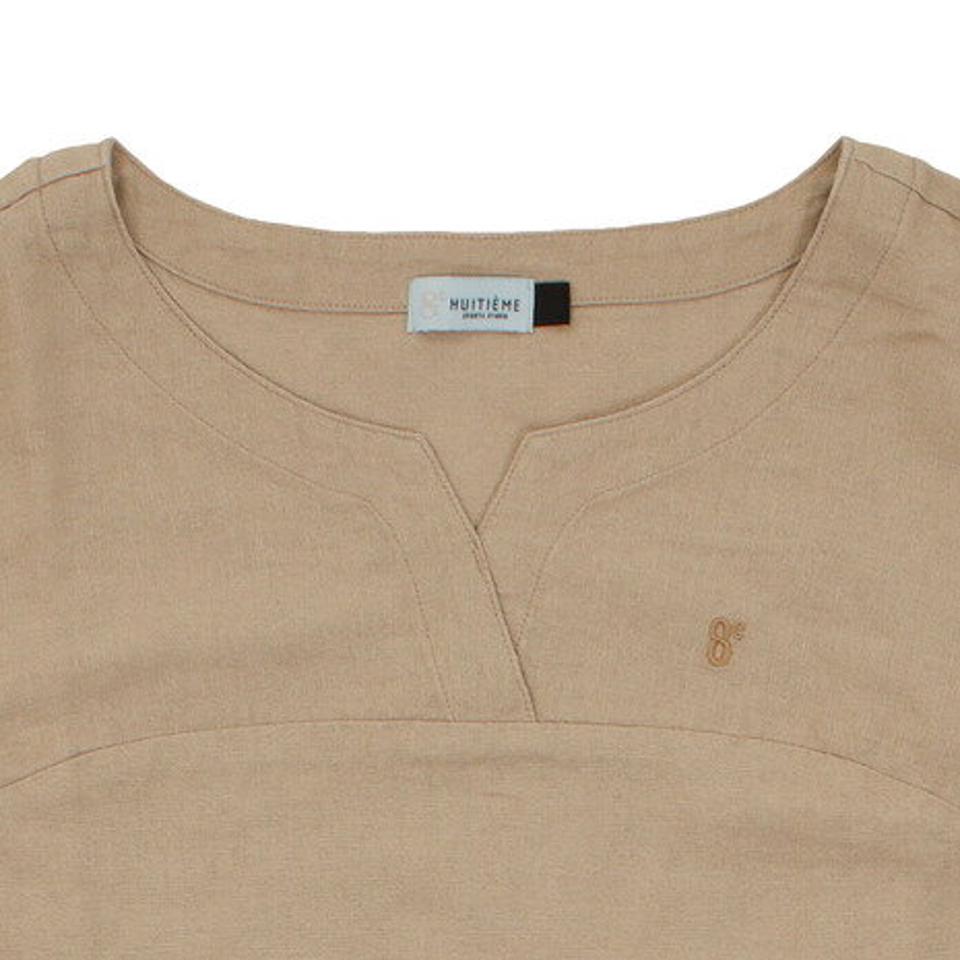 ウィッテム（HUITIEME） LINEN KEY NECK プルオーバー HU20SNS864209BEG （レディース）