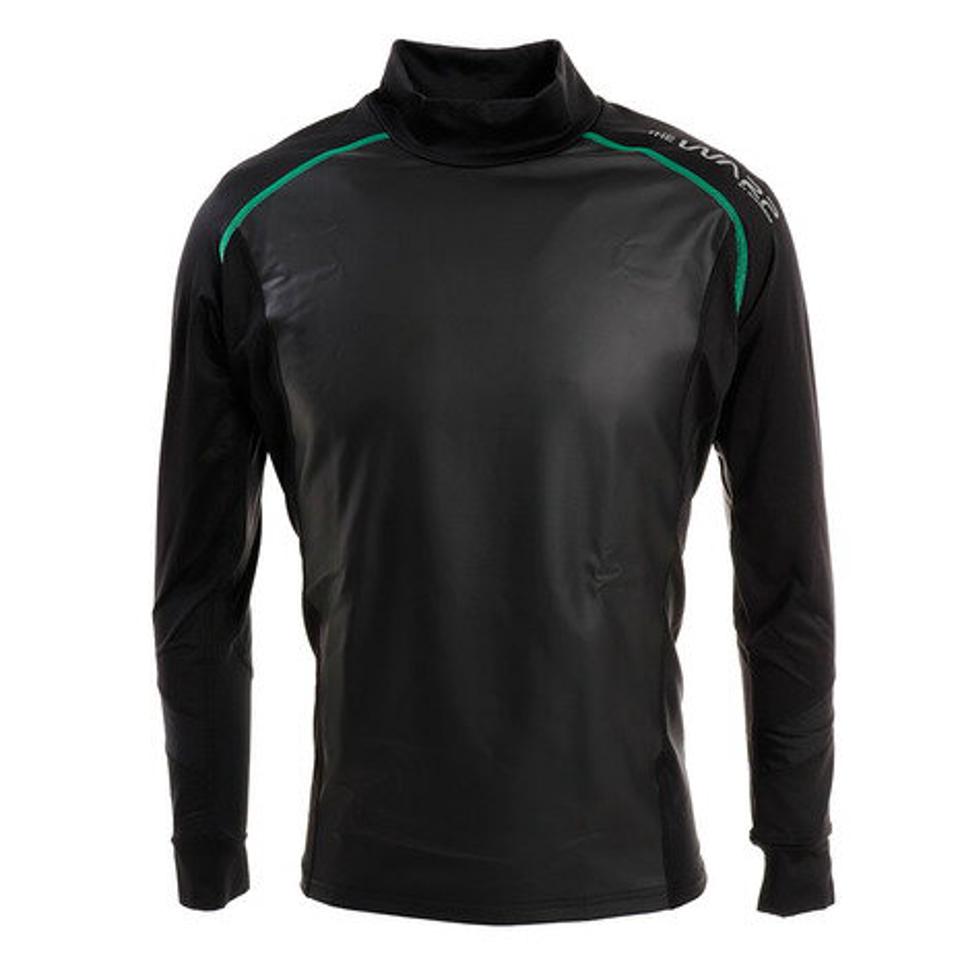 ザ・ワープ・バイ・エネーレ(The Warp By Ennerre)(メンズ)ゴルフウェア 長袖 防寒 ストレッチ 消臭 防風インナーハイネックシャツ WB5GTB71 BLK