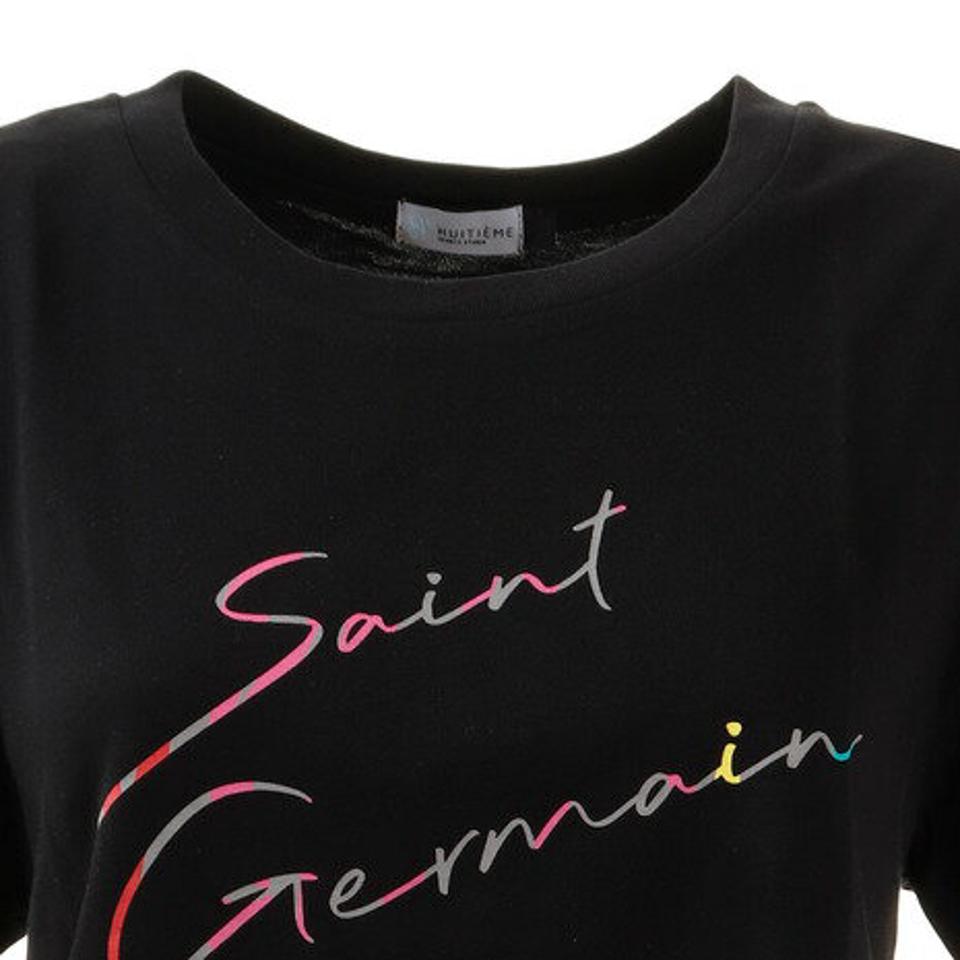 ウィッテム（HUITIEME） Tシャツ レディース 半袖 DIAGONAL PRINT HU20SCD864422BLK （レディース）