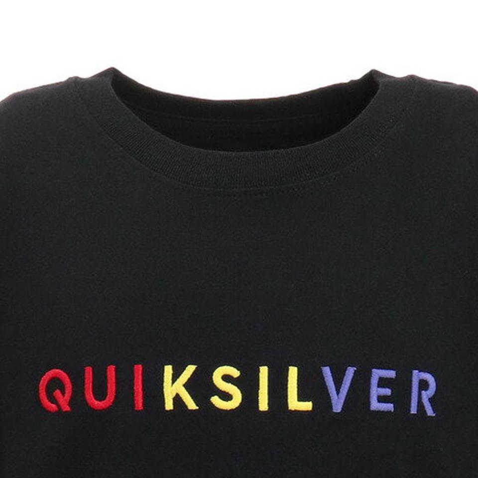 クイックシルバー（Quiksilver）（キッズ）ジュニア 半袖プリントTシャツ KST201113BLK