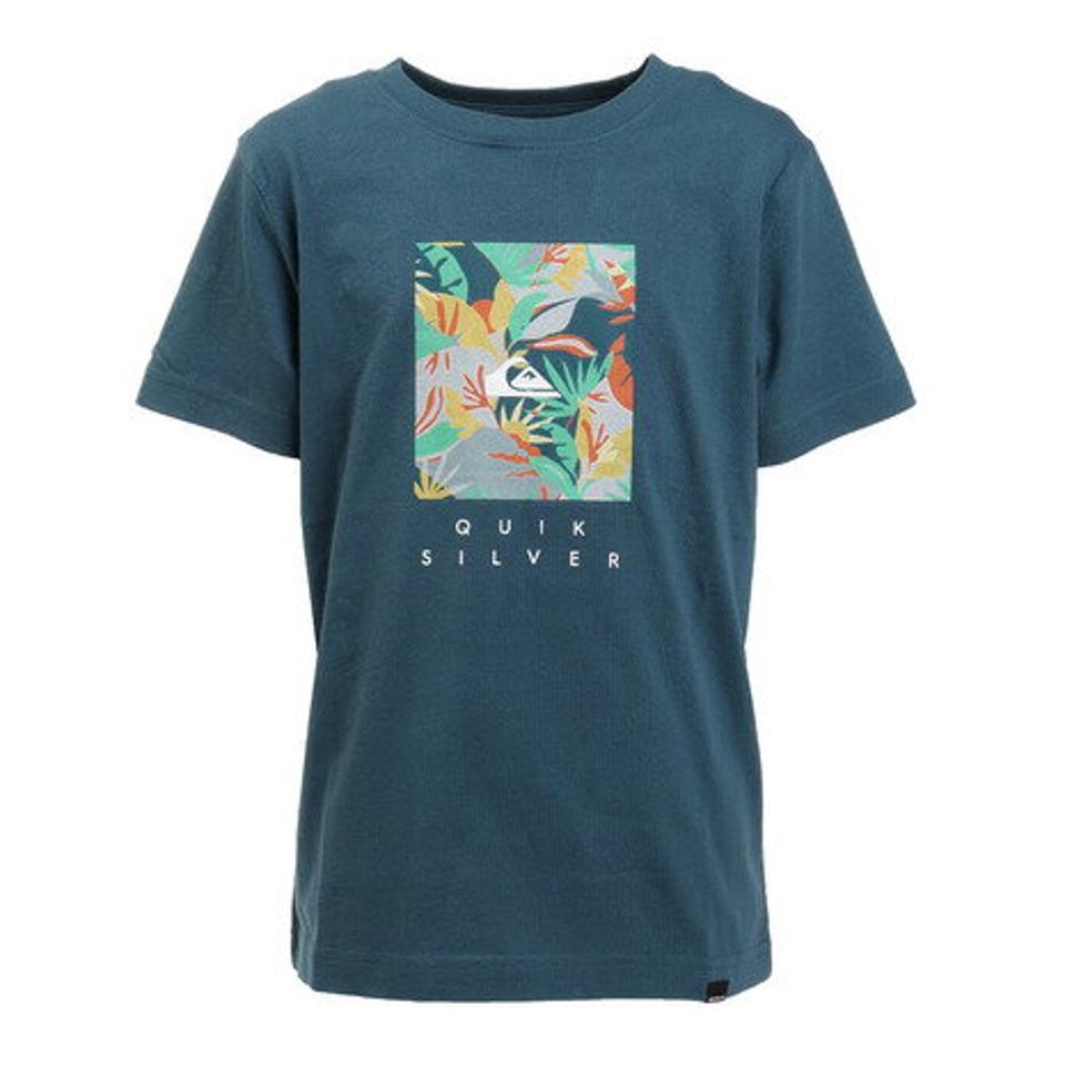 クイックシルバー（Quiksilver） ISLAND BOX ST KIDS キッズ Tシャツ 半袖 REGULAR FIT KST201112BLU （キッズ）