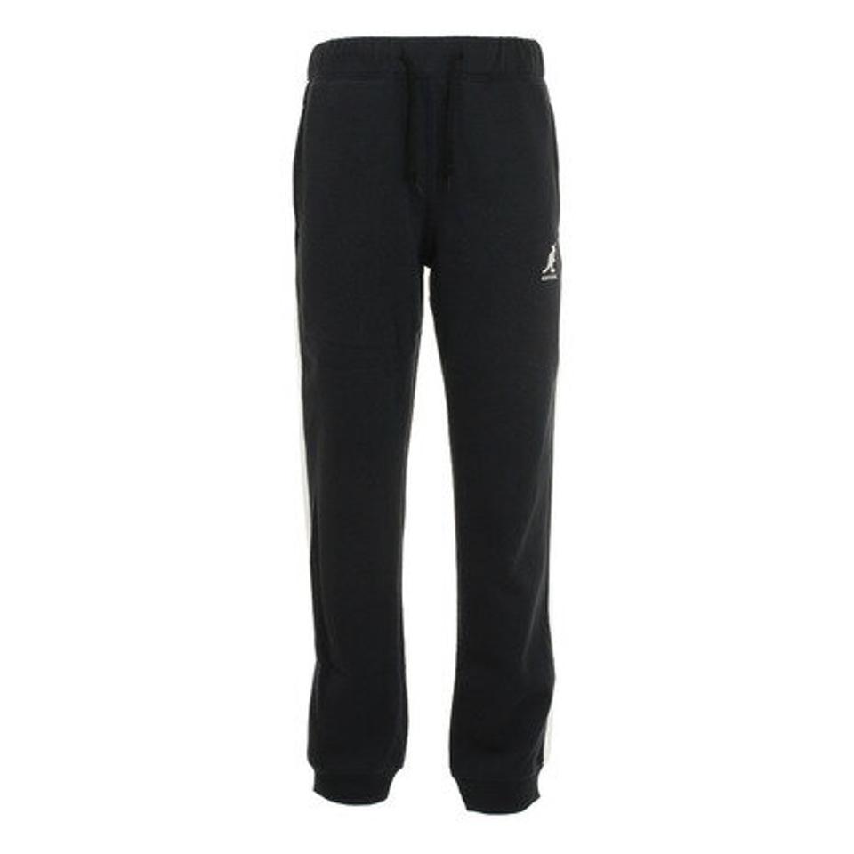 カンゴール(KANGOL) 裏起毛スウェットパンツ サイドライン 885052 BLK (キッズ)