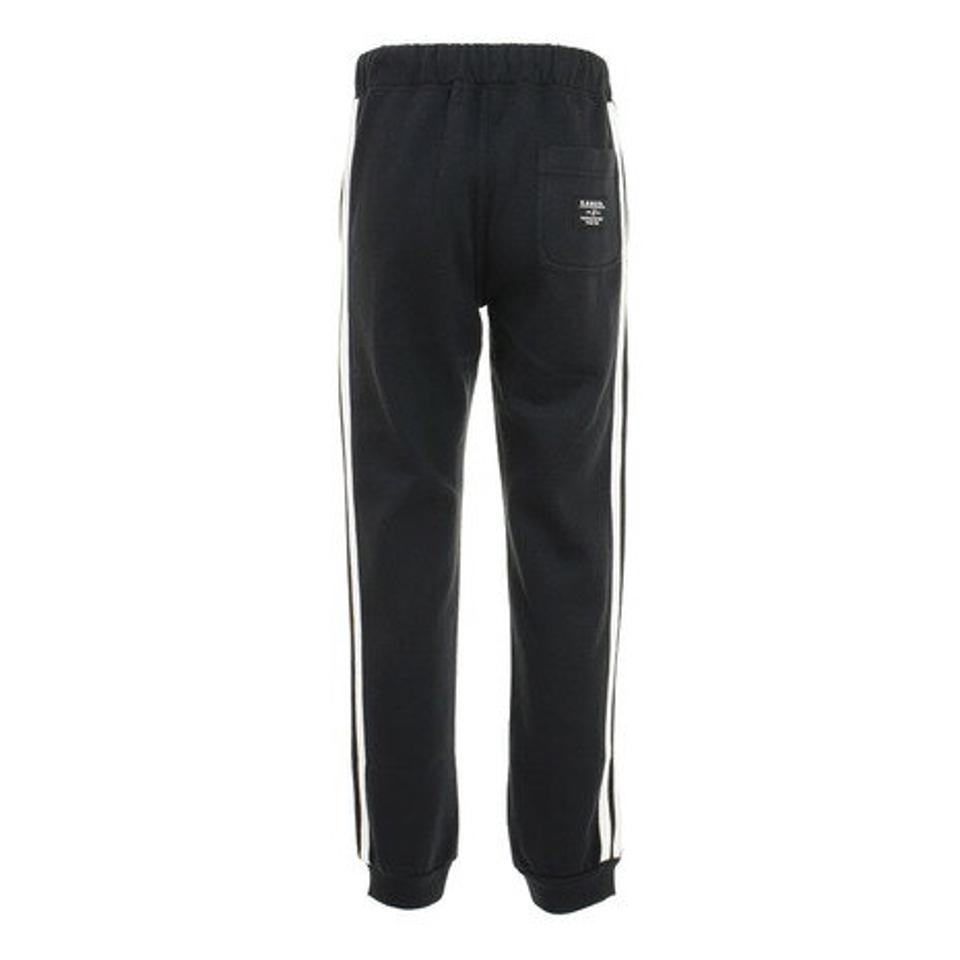 カンゴール(KANGOL) 裏起毛スウェットパンツ サイドライン 885052 BLK (キッズ)